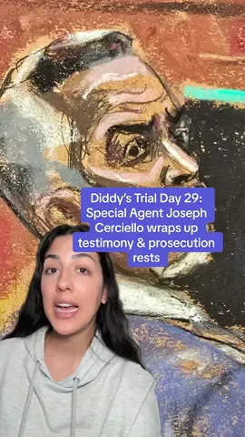 Diddy’s Trial Day 29: Special Agent Joseph Cerciello wraps up testimony & prosecution rests their case 