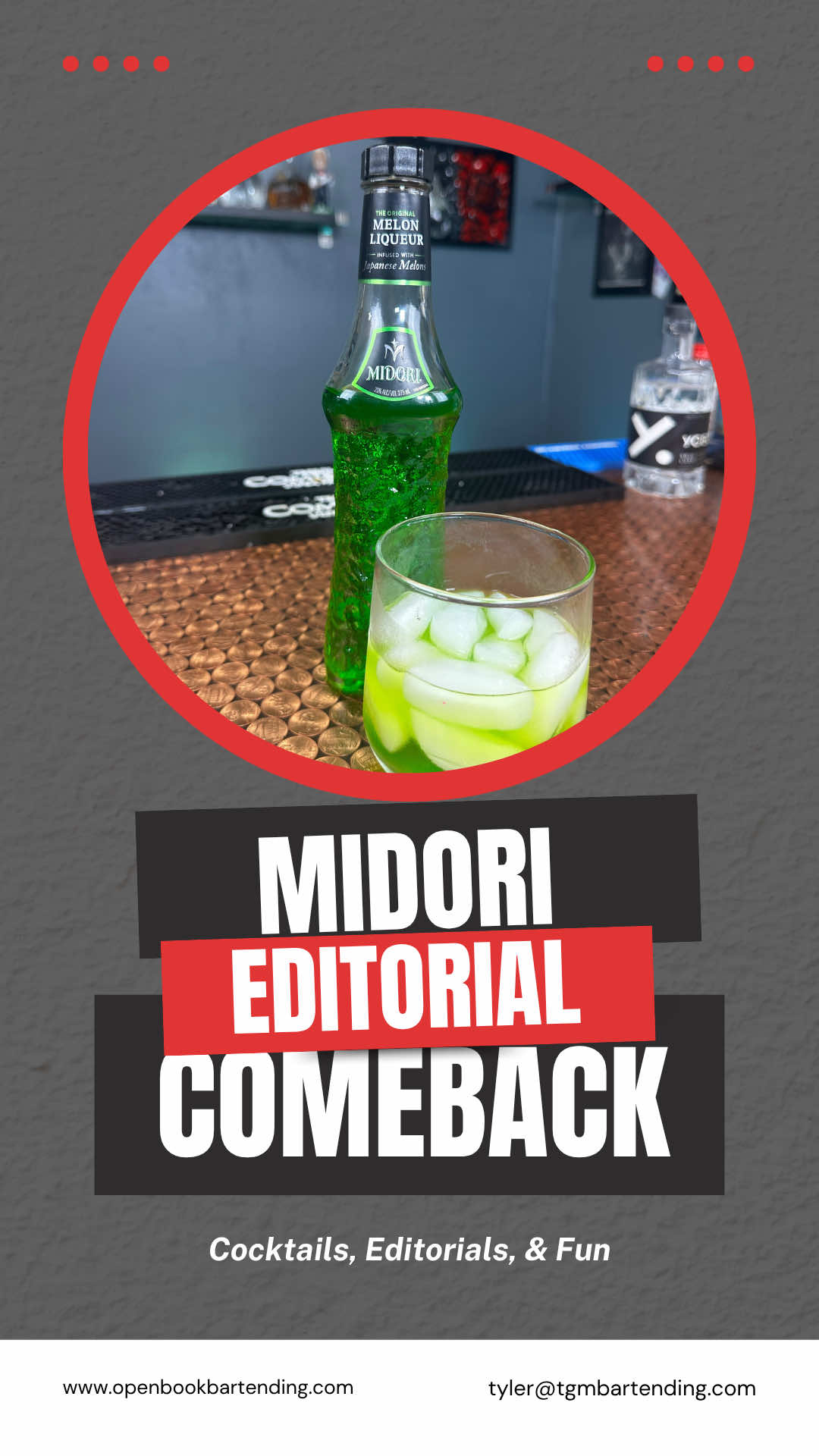 Midori is back and I’m here for it. This green icon ruled the ‘80s and is ready for your next cocktail!  #Midori #CocktailTok #80sVibes #BartenderLife #DrinkHistory #RetroCocktails #HomeBartender #SipSmarter #LiveLouder