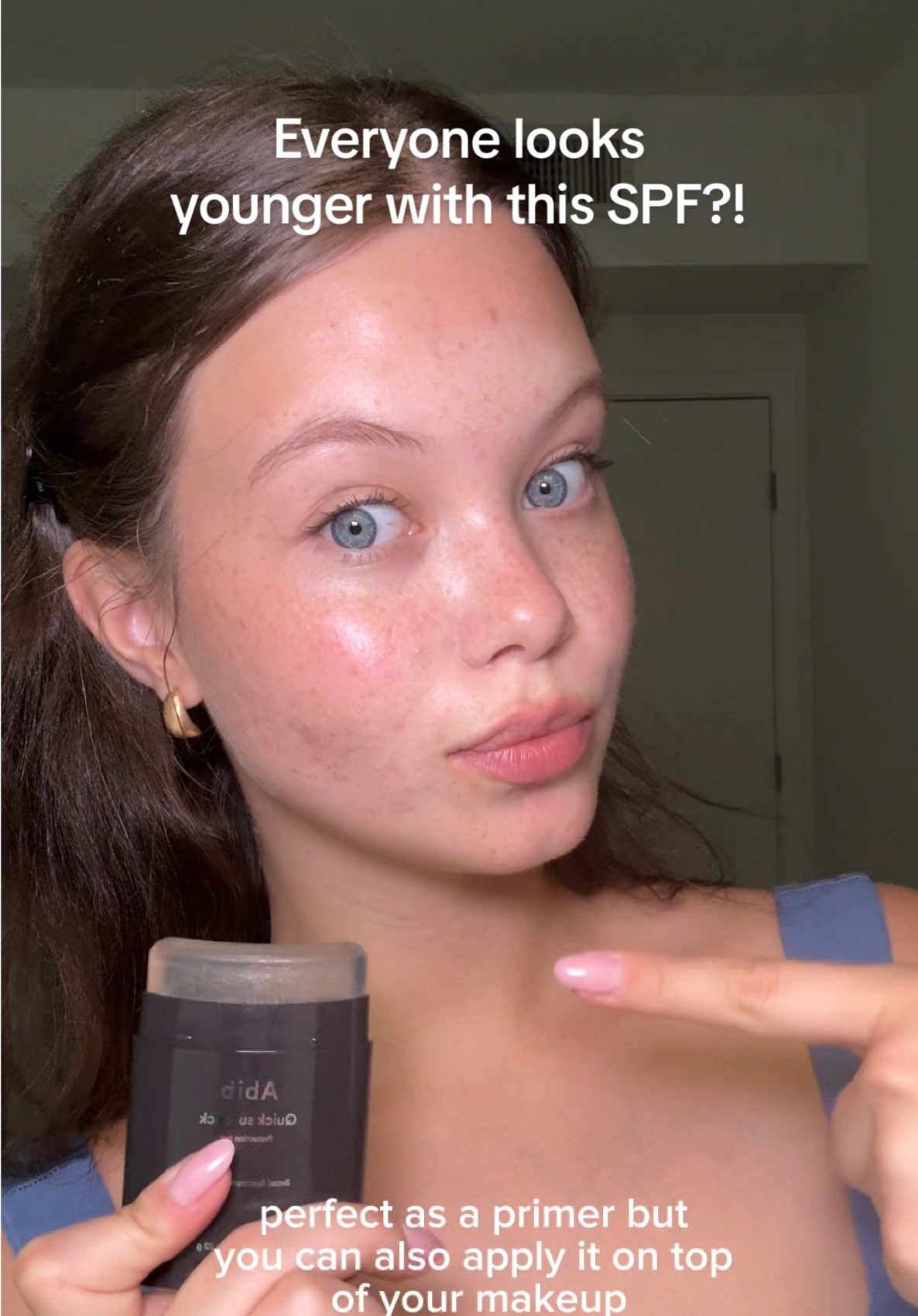 fav spf for this summer @Abib Cosmetic available on аmаzоn! #abib #abibsunscreenstick #quicksunstick #bodyglow #aloesunsicle #sunblock #spf #nowhitecast #dryskin #glassskin #kbeauty #koreanskincare #sunscreenovermakeup #fyp