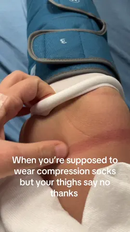 Literally these are so tight 😂🥲 #compressionsocks #socks  #mom #MomsofTikTok 