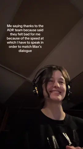 Some ADR (automated dialogue replacement) for the Max chaos at the beginning of season 3 episode 9!!