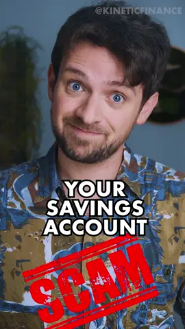 Send this to everyone you know that still has a “savings account” at their bank. #finance101 #financeeducation #inflation 