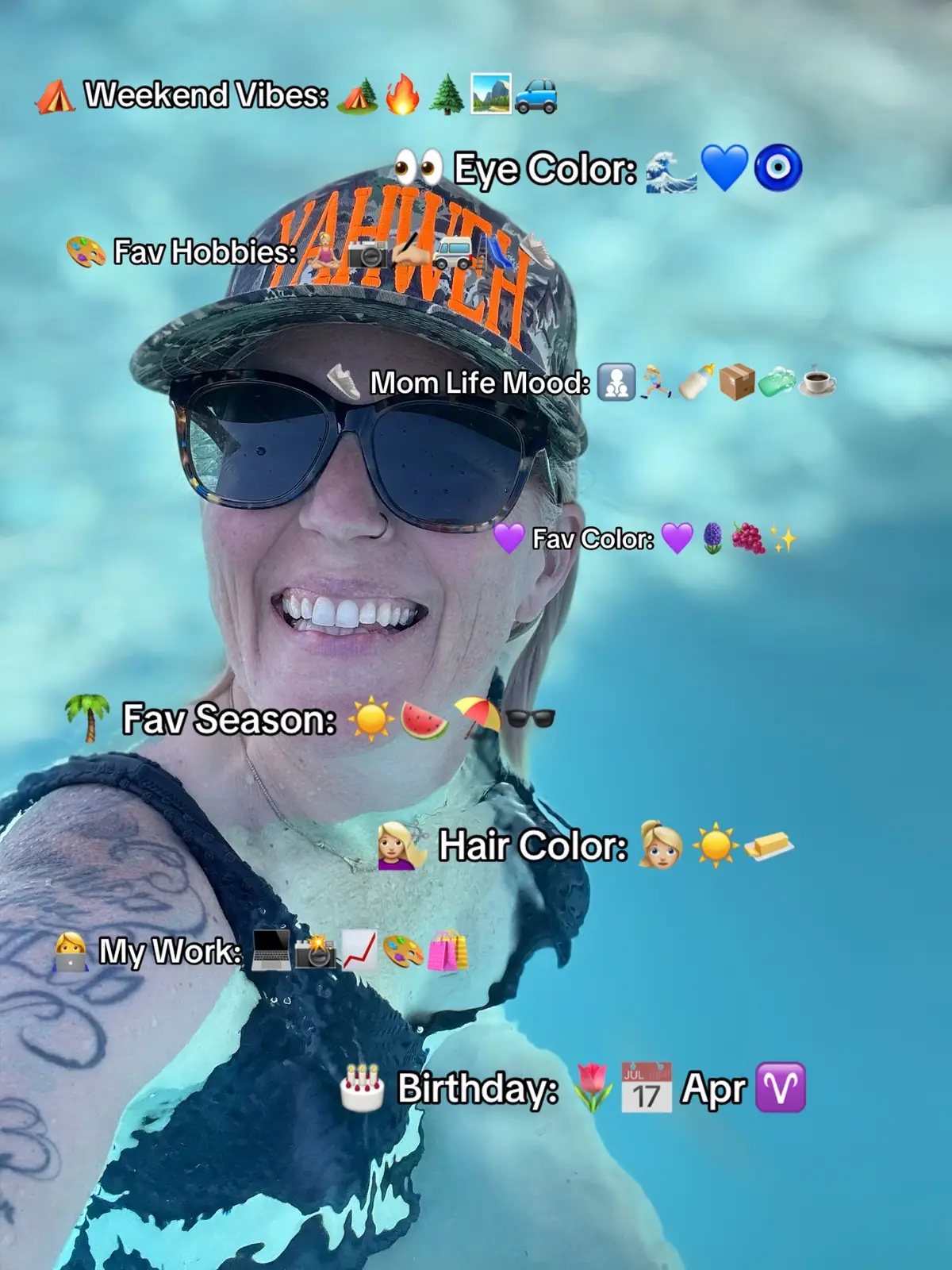 Okay but if you really know me, this isn’t just an emoji trend—it’s a lifestyle 💅 From content creation to toddler wrangling to camping life and Pilates breaks, this mama runs on iced coffee, purple vibes, and a whole lotta grace. 💬 Guess the zodiac 👀 #EmojiAboutMe #MomOfTwins #AprilBirthdayVibes #DITL #ContentCreatorLife #fyp #contentcreator 