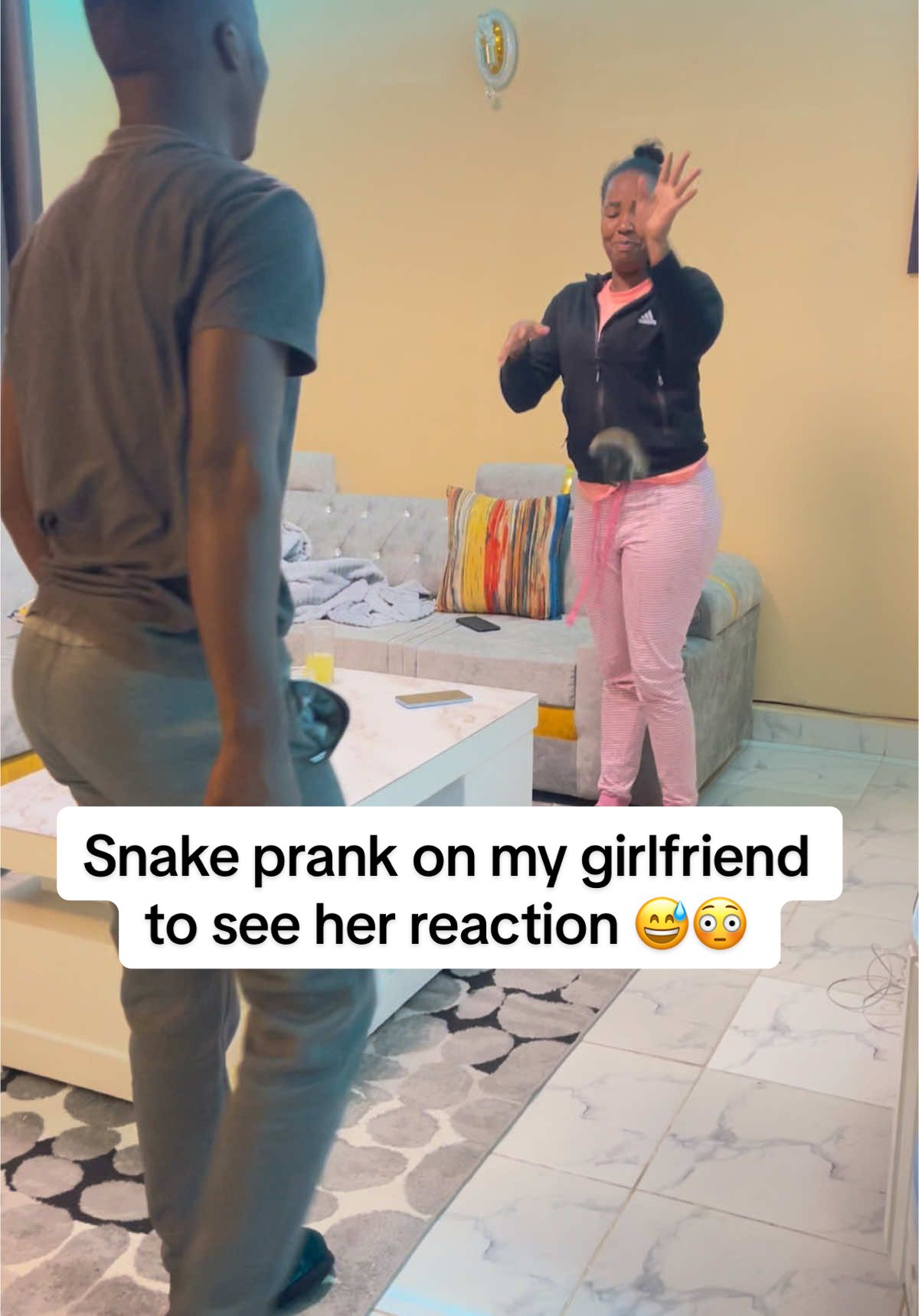 She almost fainted 🥺💔#fyp #foryoupage #trend #prankvideo #viral #couple#laugh 