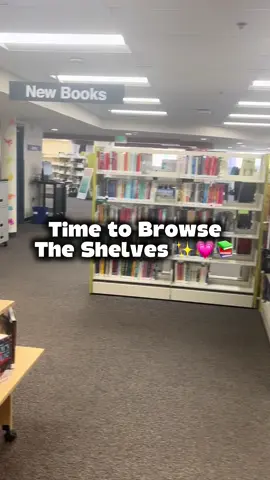 Love browsing the shelves at my library 💗 #BookTok #librarytiktok #libraryhaul #bookbrowsing 