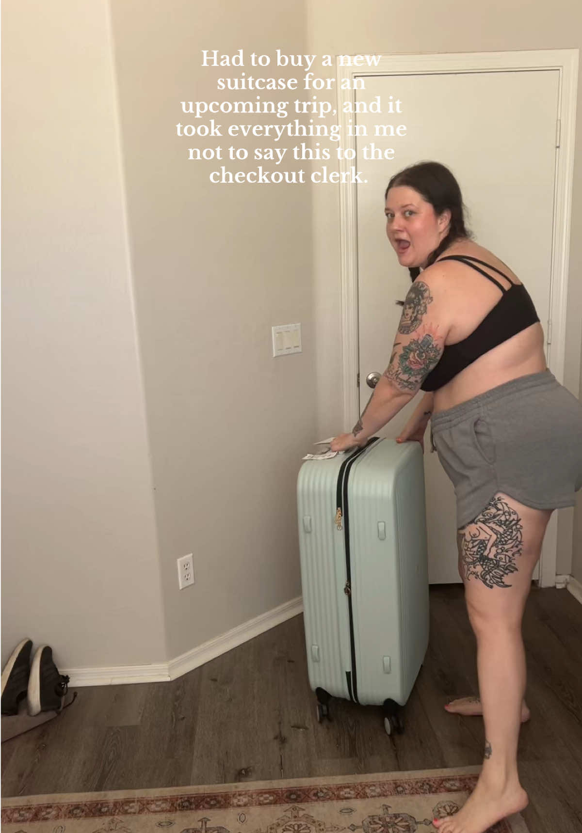 I do like it though. 🧳 #sootcase #traveltok 