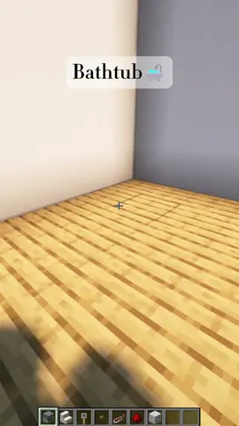 Minecraft Working Bathtub🛁