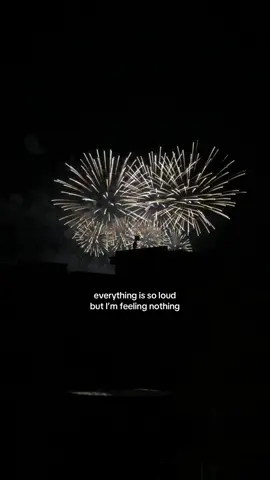 #fireworks #loud #numb 