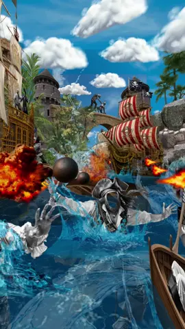 Heave Away, Me Jolly Boys 🏴‍☠️ We love this intricate scene by @Rebecca Rose made with Mental Canvas