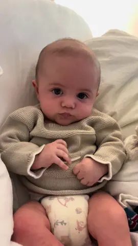 Convinced we made the cutest baby on earth 😩 #baby #2months 