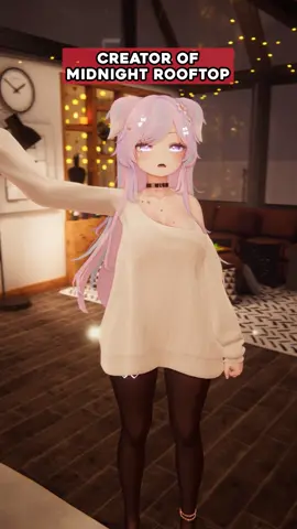 Welcome to Midnight Rooftop! #vrchat #vrchatcommunity