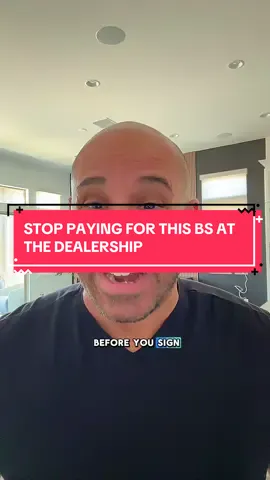 These 3 dealer add-ons are pure profit traps. If you see them on your contract — cross them out. Immediately. #dealertricks #dealershipscam #cardeals #leasehacks #carbuyingtips #autotips #cartok #smartleasing #thecarhacker #carhacks #fyp 