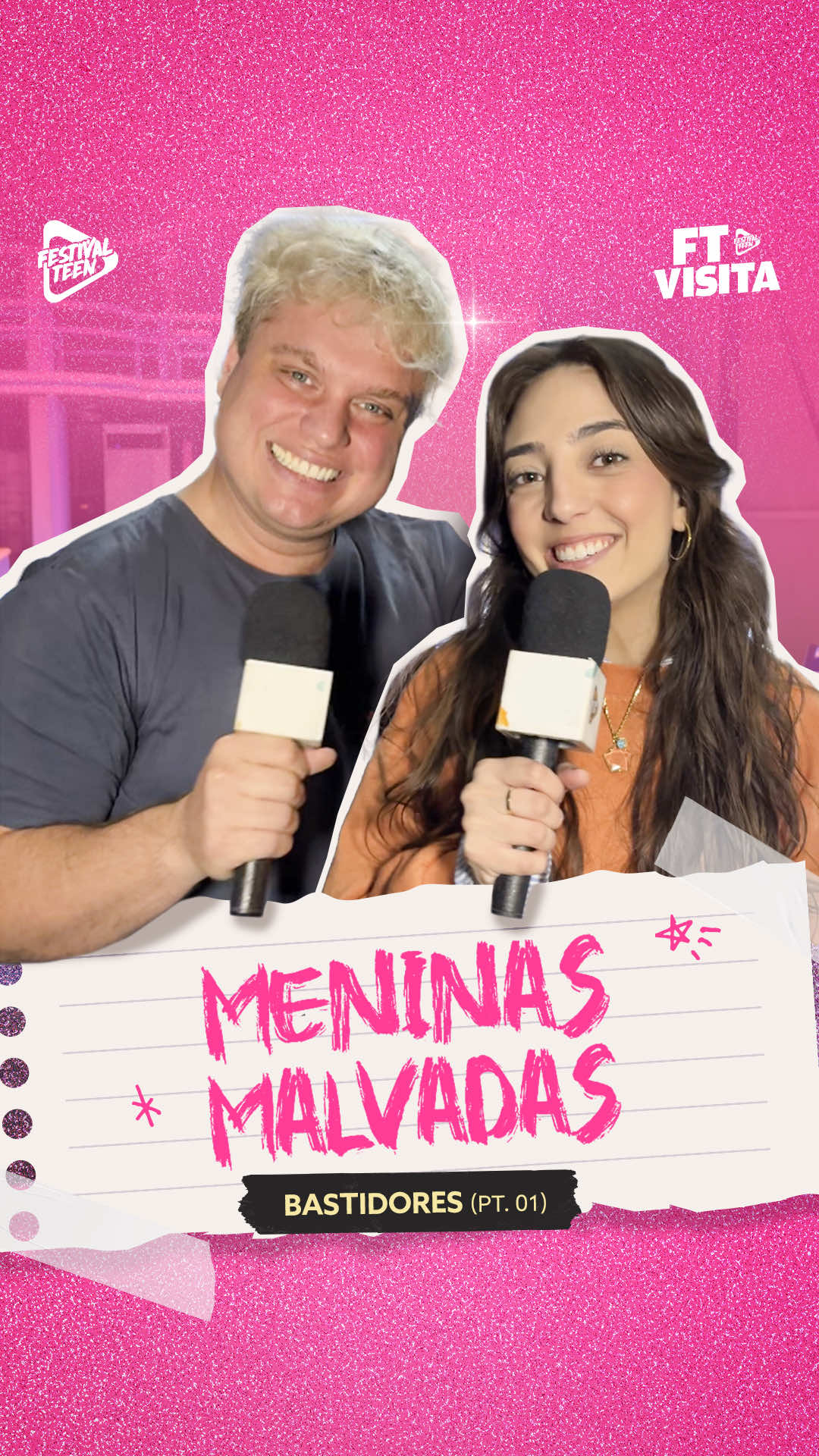 QUEM NÃO AMA OS BASTIDORES? 🤩 @Lara Suleiman e @Arthur Berges guiaram o #FTVisita para o palco de @Meninas Malvadas - O Musical. O tour foi incrível e está dividido em três partes. Quem aí já quer a parte dois? #larasuleiman #arthurberges #meninasmalvadas #meninasmalvadasomusical #teatro #festivalteen #fyp 