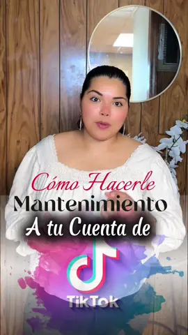 Cómo hacer mantenimiento a tu cuenta y eliminar la basura que recicla tiktok para un mejor funcionamiento #ajustes #tiktok #cache #borrarcache 