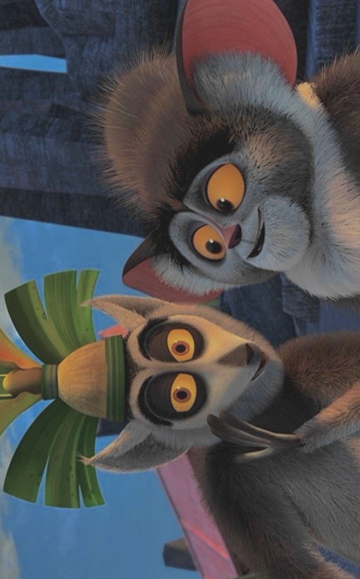 king Julien and maurice#madagascar #pinguinosdemadagascar #foryoupage 