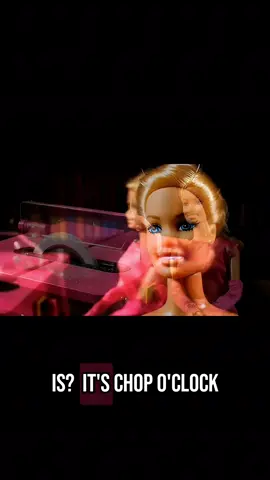 ASMR Psycho Barbie Series 😁  What time is it?🕜 It's CHOP o'clock 🤣 Crazy Barbie Doll meets a tools and a work bench she's out for revenge. plastic revenge. cheetin Ken Doll! ASMR sounds and ai video made with Google's Veo3  lipsync done with @PixVerse  #ASMR #funnyvideos #funny #barbie #barbiedoll #laugh #lol #asmrsounds #aiasmr #crazy #psycho #aiartcommunity #tiktok #viral 