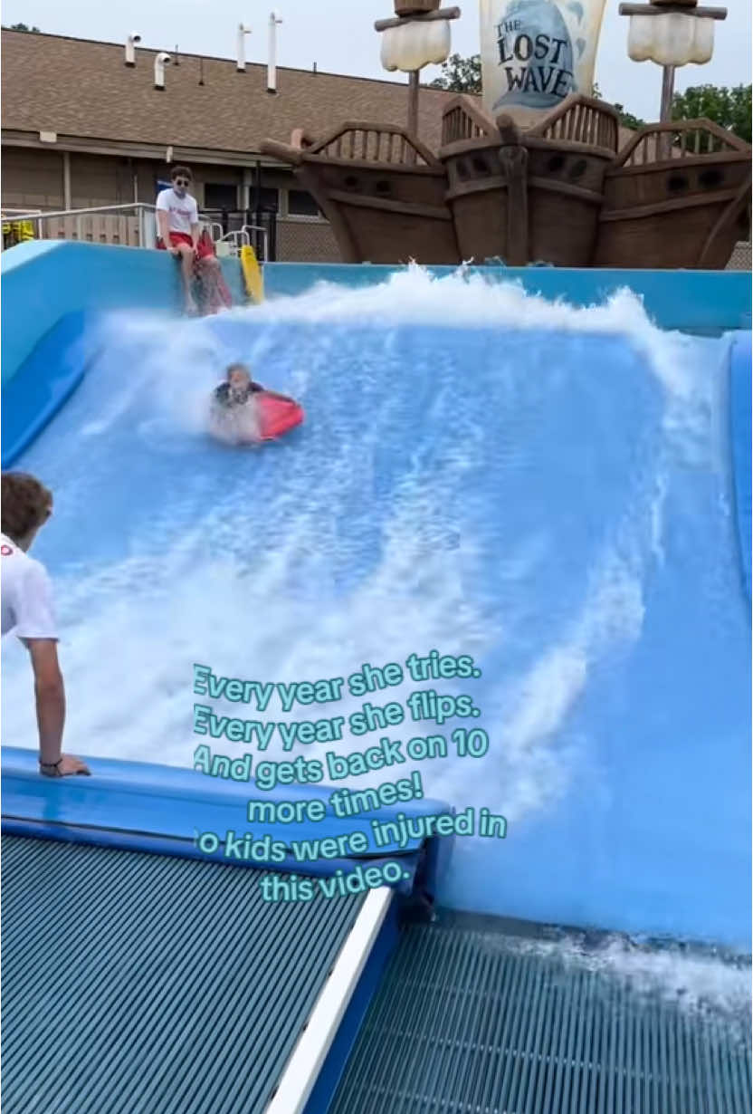 The lifeguards reaction is my favorite! He puts his head down & looked so bummed for her. He really wanted her to finally get it!  My kids are so tiny. She can compete on the elite team in #gymnastics & any just about #sport she tries she’s the best at… but #wakeboarding might not be her cards! But she’ll never give up! I love standing in the line for 30 minutes every time she wants another turn!  #Summer #edinapoolmn #poolday #Tatcha #koreanskincare #kbeauty #wakeboard #splashsummervibe #edinaaquaticcenter 