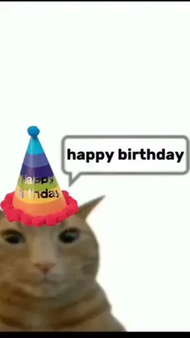 Happy birthday to meeee 🎉🥳 . . . . . . . #cattok #meme #funny #birthday #mybday🎂 #funday #viral? #blowthisupforme #celebration #sweet20 #2025 