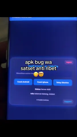 yang mau sung ke bayo😋 #4u #bugwa #apkbugwa #satset #fyp 