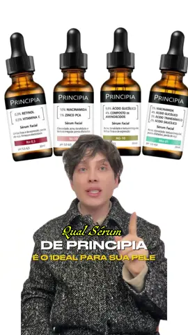 Qual serum da principia é ideal para seu tipo de pele?  #principiaskincare #principia #skincare #rotinadeskincare #peleoleosa #rugas #foryou  @JARDEL | SKINARMY 👊🏻 