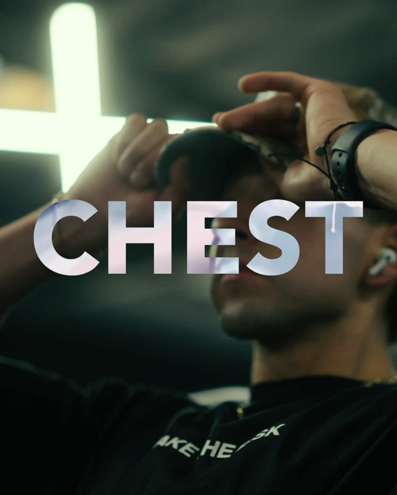 something different for chest day    dropping a new LUT tm in the edit group 🤝 #gym #gymcinematic #GymTok #fyp #videography #cinematicvideo #gymmotivation #chestworkout 