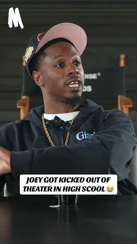 Joey got kicked out of theater in high school 😭