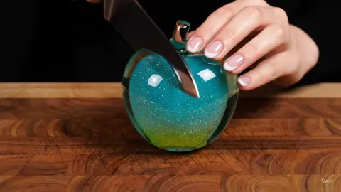 Crazy Color Glass Fruits 🤯😱 #asmr #asmrsounds #foryoupage #veo3 #fyp #ai #asmrvideo @Google 