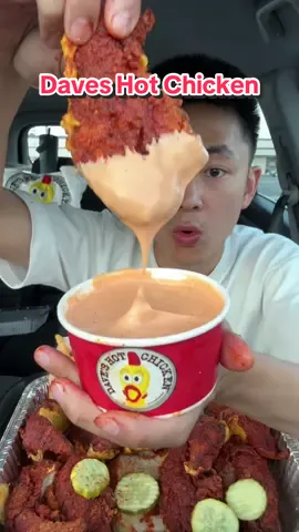 Trying Every Spice Level From @Dave’s Hot Chicken 🔥 #brumatepartner #food #Foodie #foodreview #mukbang #asmr #tastetest #fyp #daveshotchicken #eating 