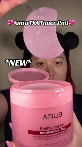 Anua TXA Toner Pads!!!💖✨ @Anua Store US  #anua #anuatxapad #anuatonerpad #koreantonerpad #tonerpad #TikTokShopCreatorPicks #TikTokShopSummerTurnUp #Dealsforyoudays #glassskin #glassskinroutine #kbeauty #koreanskincare #koreanskincareroutine #darkspots #hyperpigmentation #acnescars #txa #niacinamide 