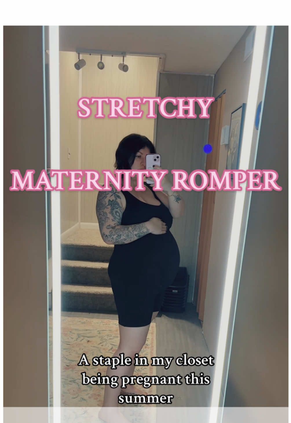 The fact that there’s built in padding is such a huge bonus #pregnant #pregnancy #pregnantlife #pregnancyoutfit #maternityfashion #maternitystyle #maternityclothes #maternityoutfits 
