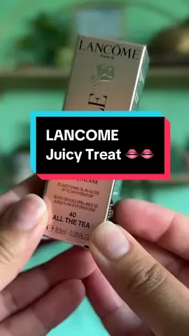 Serving glossy lips, main character energy 💋✨ The @Lancôme Idôle Lip Juicy Treat is THAT girl — hydrating, juicy, and smells like a dream. #LancomeIdole #JuicyLips #GlossyLips #BeautyTok #TikTokMadeMeBuyIt #ViralBeauty #LuxuryBeauty #LipCareRoutine #MakeupTikTok #GRWM