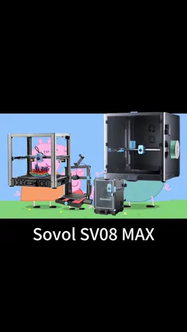 ☺Welcome to our new family members. 🦾Sovol SV08 MAX  #3dprint #3dprints #3dprinter #3dprinted #sovol #sovol3d #foryou #peppapig 