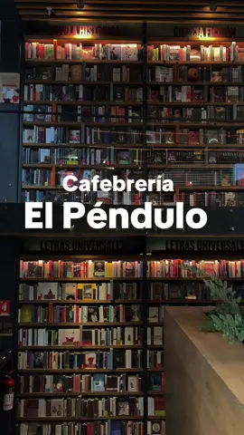 El Péndulo☕️ | San Ángel | CDMX  . . . . #cafeteriasbonitas #cdmx #cdmxtiktok #dondeircdmx #quehacercdmx #cafeteria #libros #lugarescdmx #sanangel #cafe 