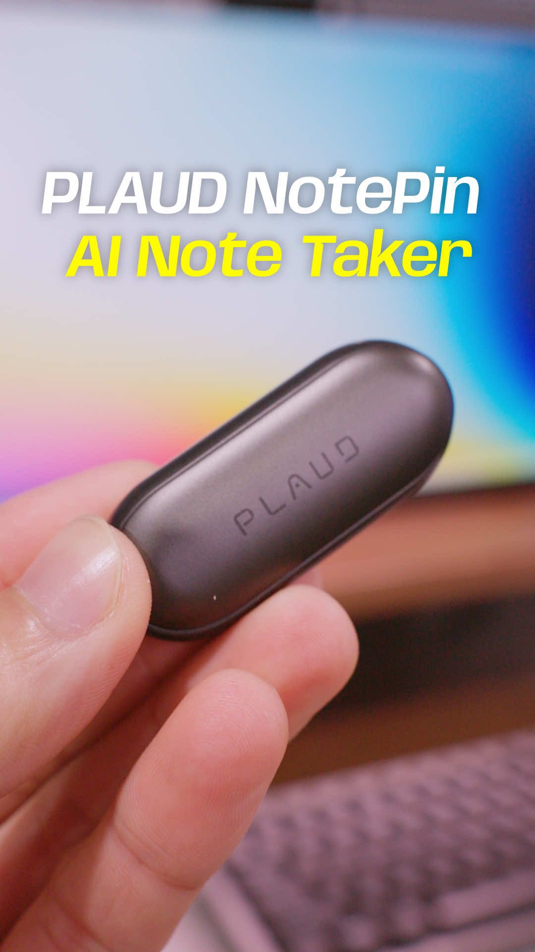Steven Lim • 1h ago Meet my NEW Assistant: Lightweight, Smart, and Always Ready! Meet the PLAUD NotePin Al Note Taker 📝 🤖 Use Code ‘LIM’ for a discount 💰 #plaud #plaudnotepin #plaudnote #productivity #notetaking #aidevice #techtok #fyp