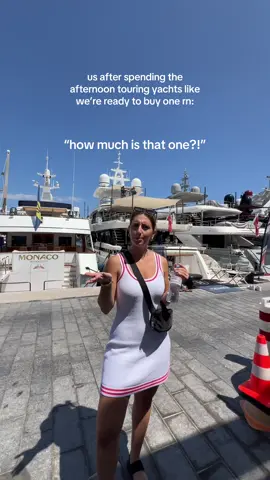 Apparently all you need is a business card to tour them 🤣🤣🛥️ 