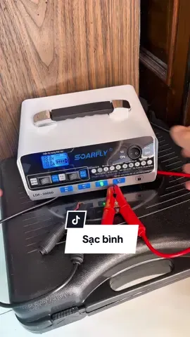Sạc nhanh điện tử cho bình ắc quy khô và nước 5ah-400ah điện áp 12v-24v. #sacbinhacquy #sacacquy 