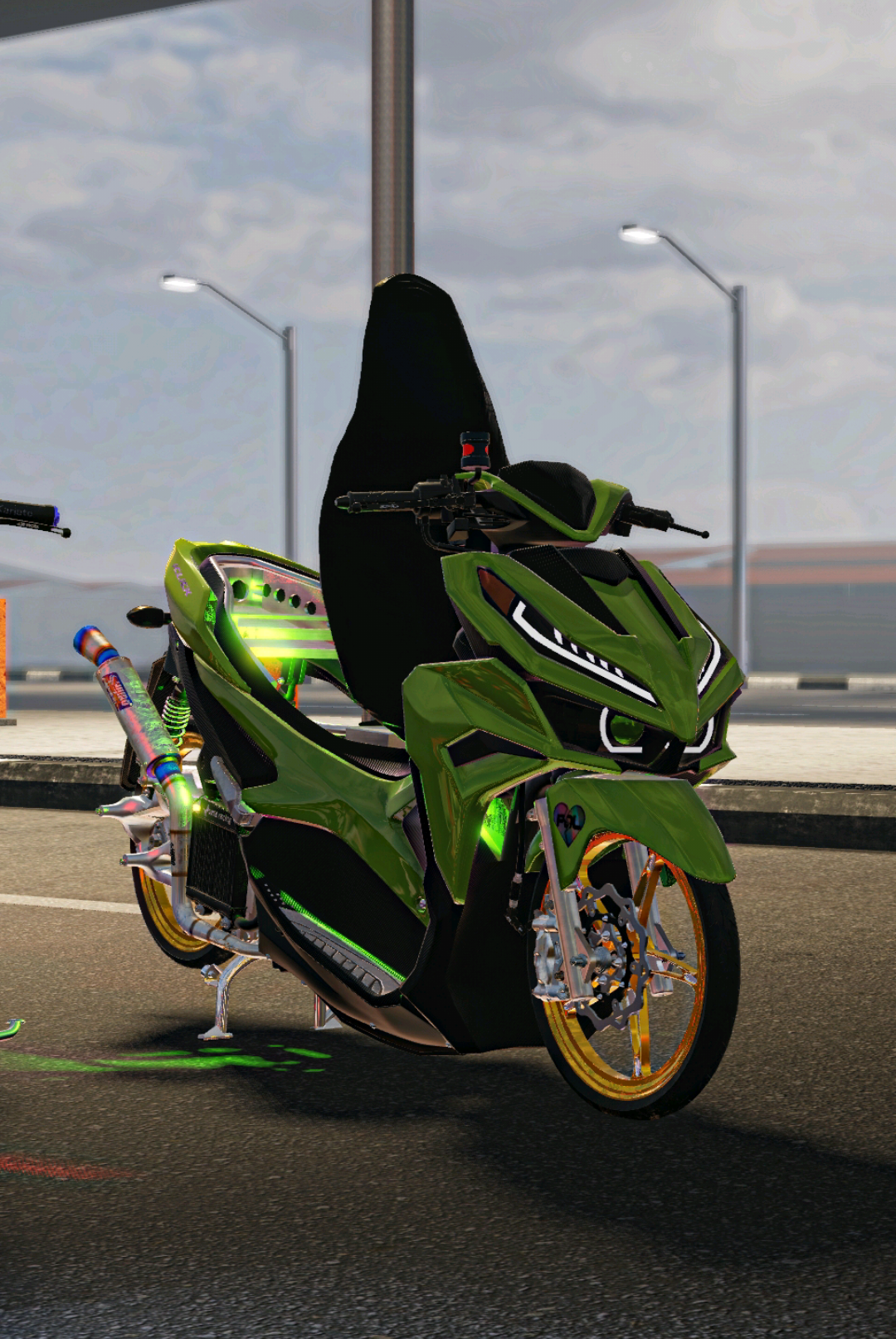 VAROXX💚 COMING SOON!🥵 pantengin terus dc nya gesss motor👊🏻😋 #idw #CapCut 