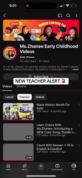 I love what I do so much that I even started a learning YouTube page, and I plan to be more consistent with it this summer so I can use the videos during instruction! #TeacherJourney #prekteacher #preschool #newteacher #preschoolteacher #mastersdegree #TeacherGoals 