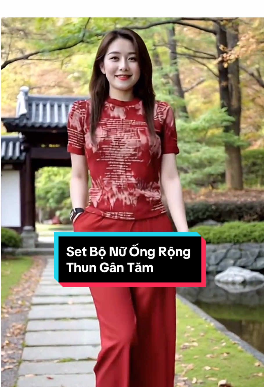 Set Bộ Nữ Ống Rộng Thun Gân Tăm xinh xĩu ạ#ngocuyenshop68 #setboxinh #setbonu #setbomacnha #setbonuongrong #thoitrangnu 