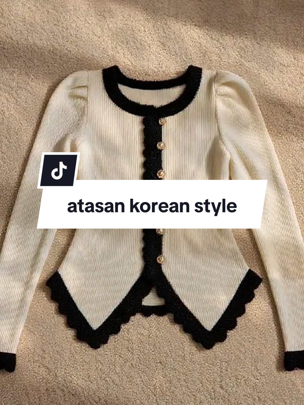 atasan korean style lengan panjang premium #atasanwanitamurah #atasanrajut #atasanknit 