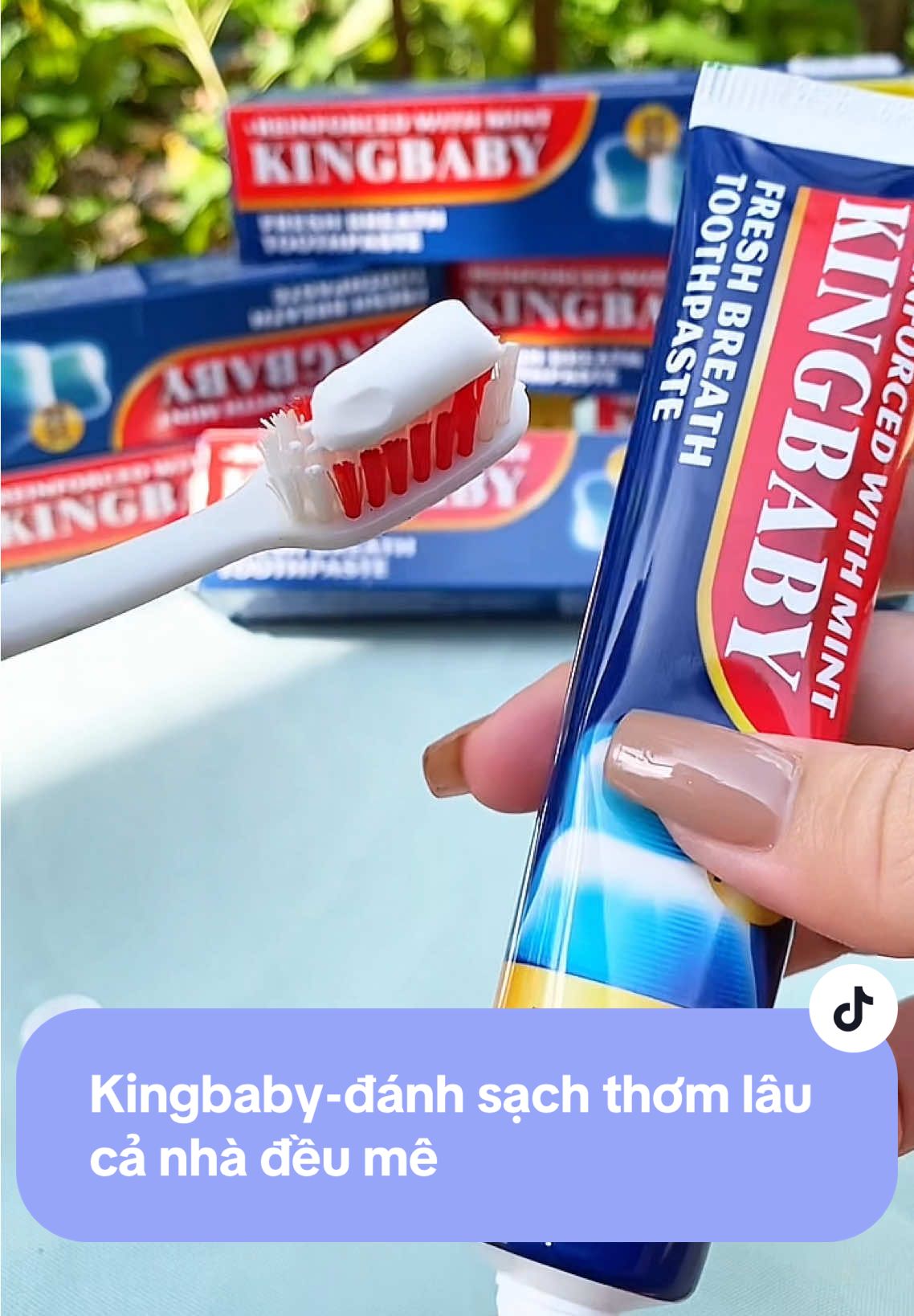 🦷 Kem đánh răng Kingbaby – sạch răng, thơm miệng, bảo vệ nướu! 🎁 Mua 3 tặng 3 – Tổng 6 tuýp tha hồ dùng cả nhà ✔️ Hương bạc hà mát lạnh ✔️ Giúp trắng răng, sạch mảng bám 💰 Giá chỉ 60K cho 6 tuýp – Quá hời luôn mấy chị ơi!#kemdanhrang #kemdanhtrangrang #kemdanhrangbacha #kemdanhrangkingbaby  @Trang thứ 3 nè #CapCut 