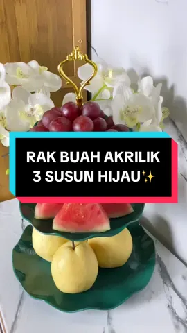 Rak buah akrilik serbaguna#rakbuah #rakakrilik #rakserbaguna #fypage 