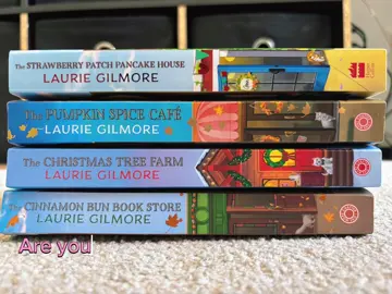 The coziest book series. If you havent read go get yours 🍂 there is a 5th book coming out this year #BookTok #tiktok #viral #fyp #engage #cozy #lauriegilmore 