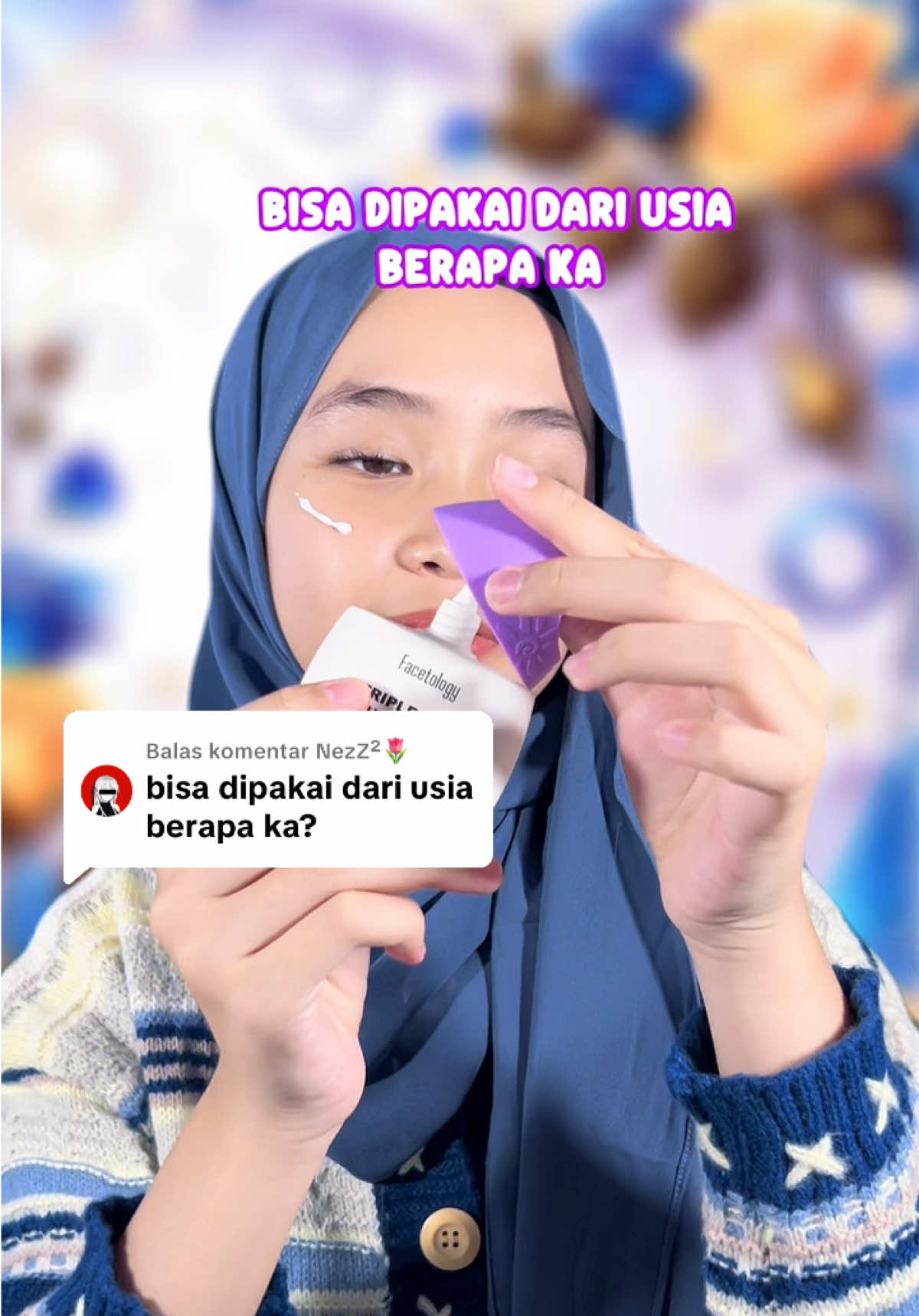 Membalas @NezZ²🌷  Ini subtitle berubah2 semoga ga bikin pusing ya 😅.  #facetology #sunscreen #sunscreenviral #facetologysunscreen 