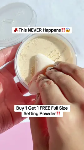Hurry before you’re too late‼️⏰ 🚨 @ONE SIZE BEAUTY  One Size Ultimate Blurring Setting Powder Full Size •shine control •long wearing  #onesize #patrickstar #onesizebeauty #onesizesettingpowder #settingpowder #bestsettingpowder #loosepowder #preppy #hotdeals #onesizeultimatesettingpowder #blurringsettingpowder #sephora #bestsellers #makeupmusthaves #fullglam #TikTokShopCreatorPicks #DealForYouDays 
