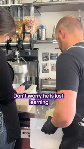 Don’t worry he is just learning 🤪