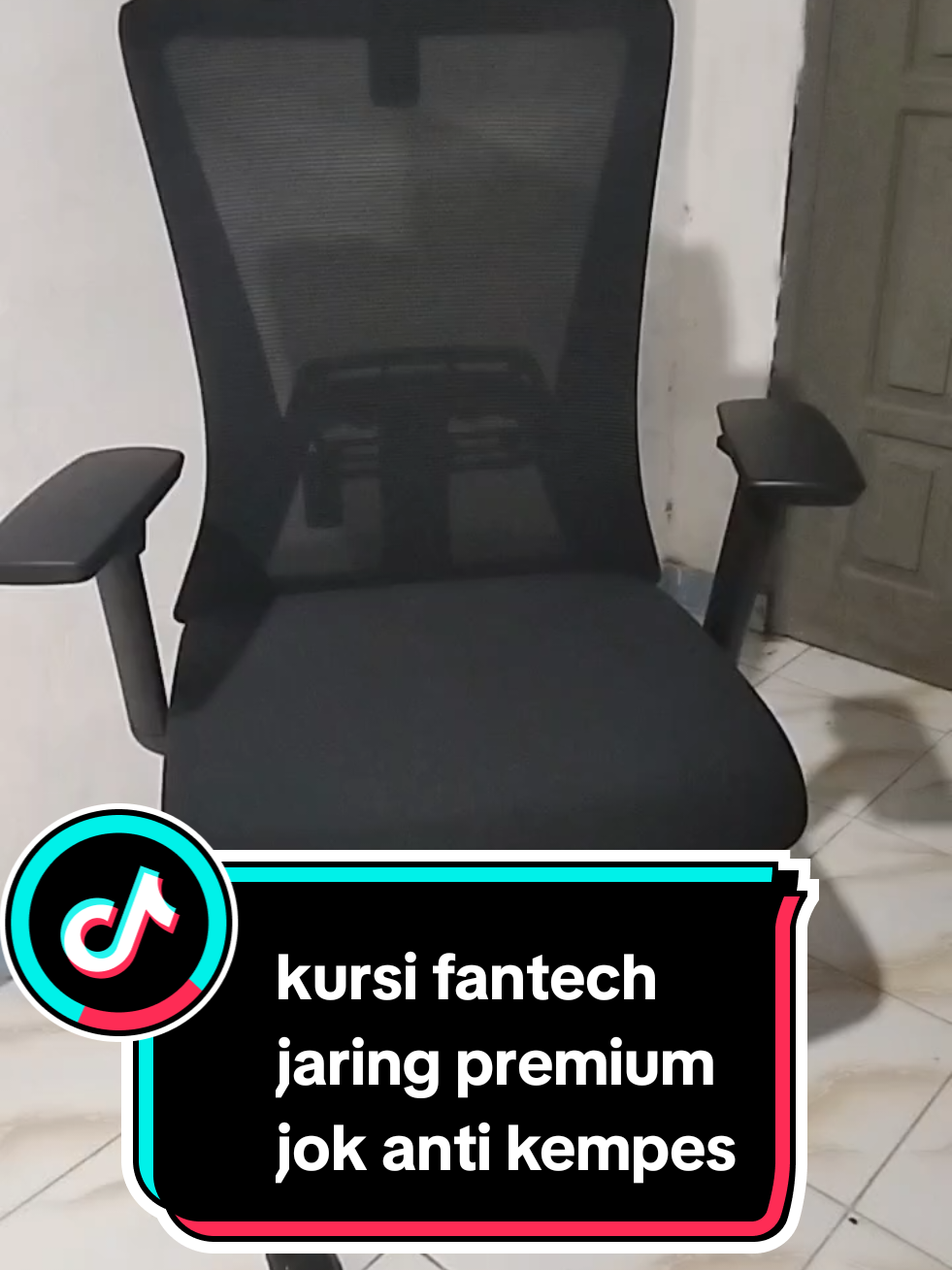 kursi fantech..jaring premium..jok anti kempes #kursi fantech...jaring premium..jok anti kempes.. cocok buat di kantor..cicik buat konten kreator #yuk di co skrg ya...