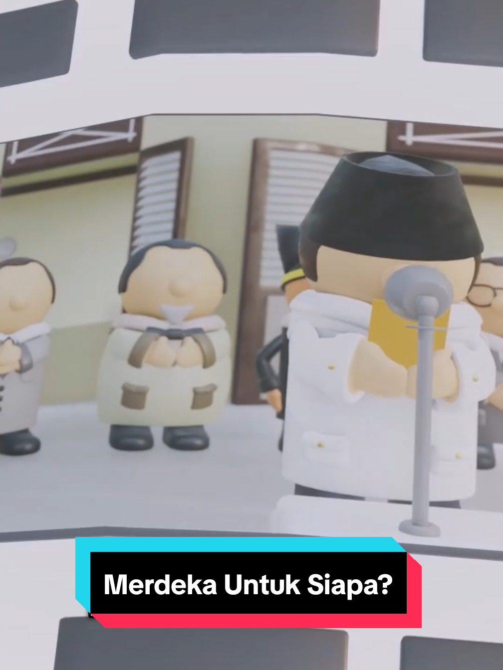 Kemerdekaan untuk siapa? Full videonya ada di YouTube ya:) #pahlawanrevolusi #uud #ppki #pancasila #harilahirnyapancasila #bpupki #soekarno #harilahirnyapancasila #kemerdekaanindonesia #animasilucu #animasiindonesia #animasiindonesia #proklamasi 