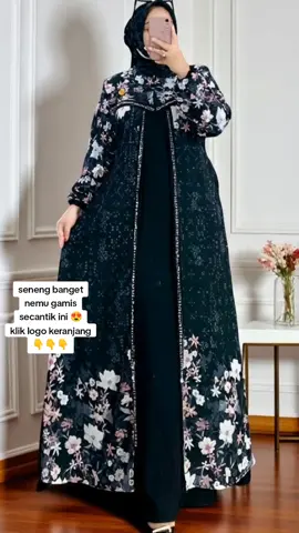 GAMIS SABRINA Dres Crinkle Airflow Gamis Elegan Simple Wanita Baju Lebaran 2025