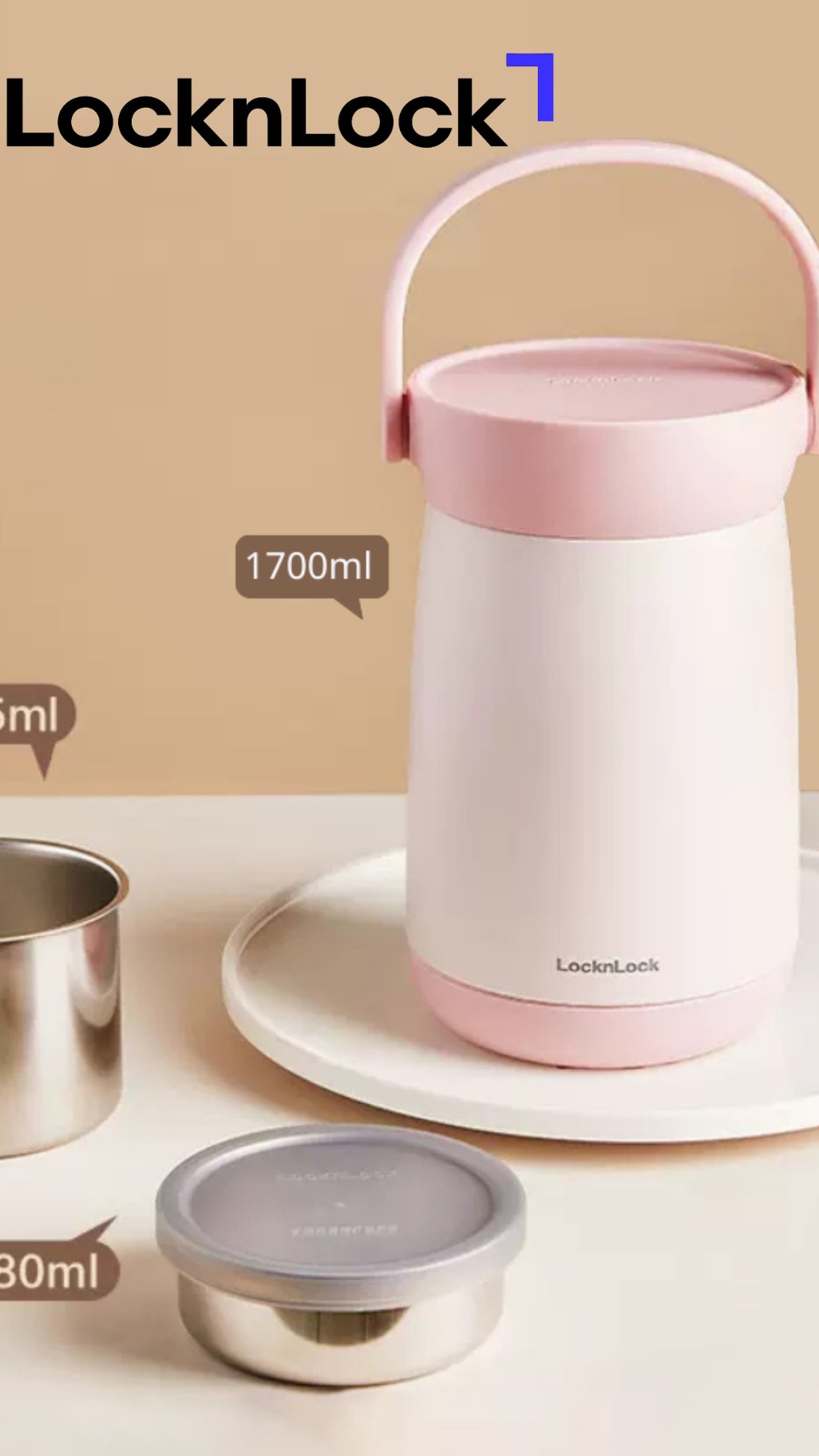 Bình giữ nhiệt đựng thức ăn LocknLock inox 304 Mushroom LHC8049 1.6L 
#hopgiunhiet #hopcomgiunhiet #locknlock #lhc8049 